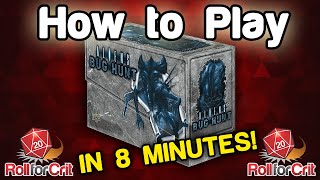 How To Play Aliens Bug Hunt