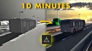 I Re-Created Harnai Digital Highway 3D Animation In Prisma 3D Panda Pixels.