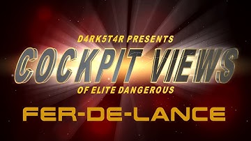 Elite Dangerous: FER-DE-LANCE cockpit view [SERIES] 14