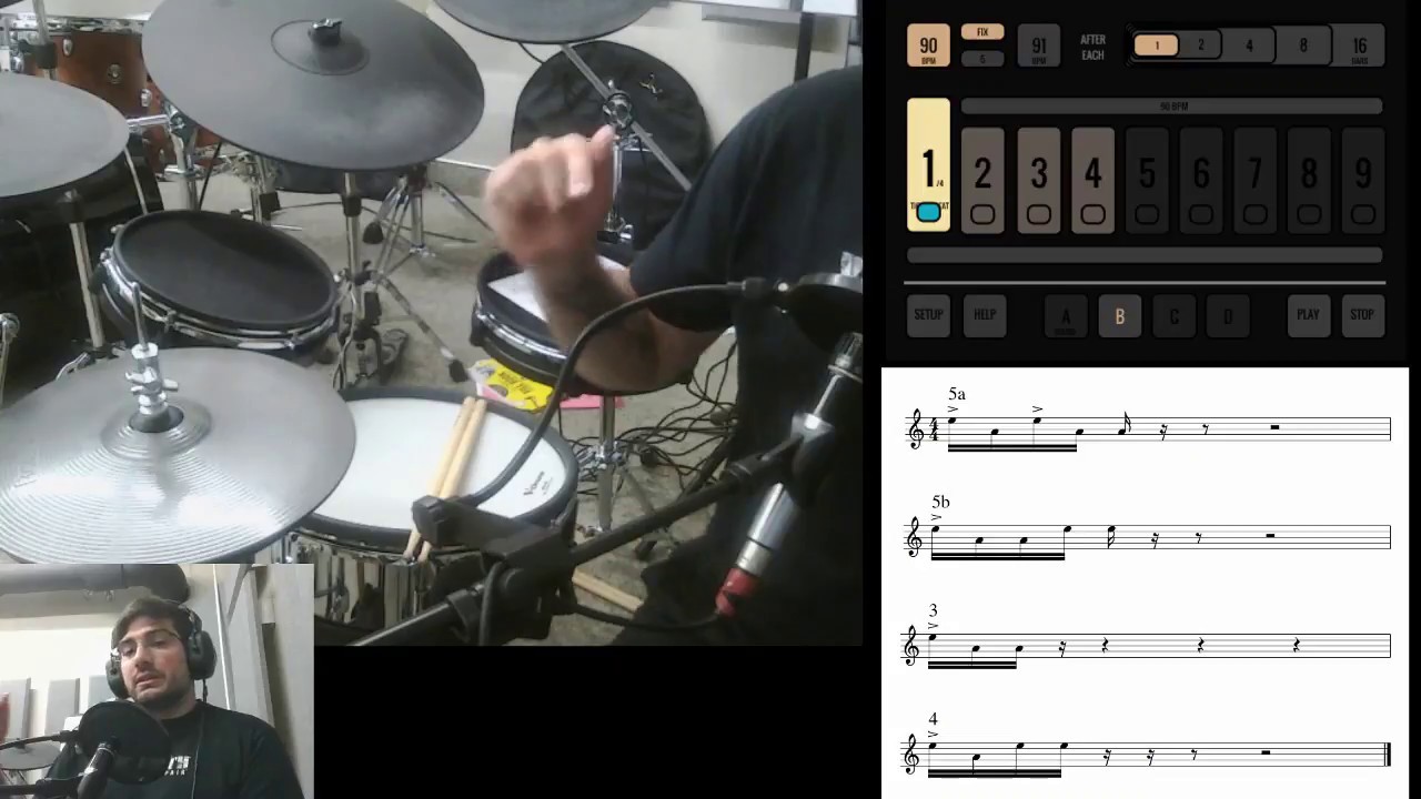 Using programming to get better on the drums - YouTube