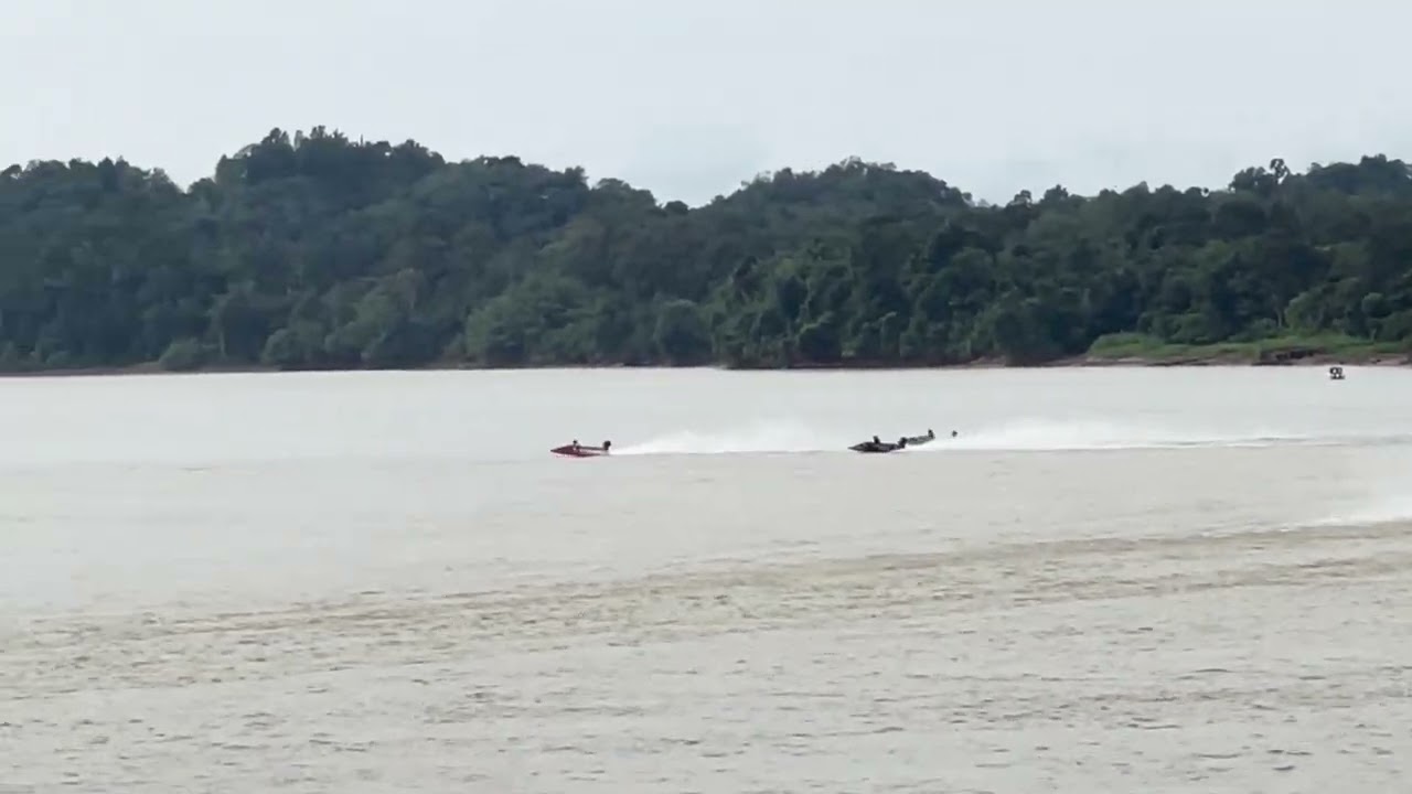Kanowit Powerboat Race 2024: 30HP 2Cyl Final Race2 (Incredible come back from GHART!)