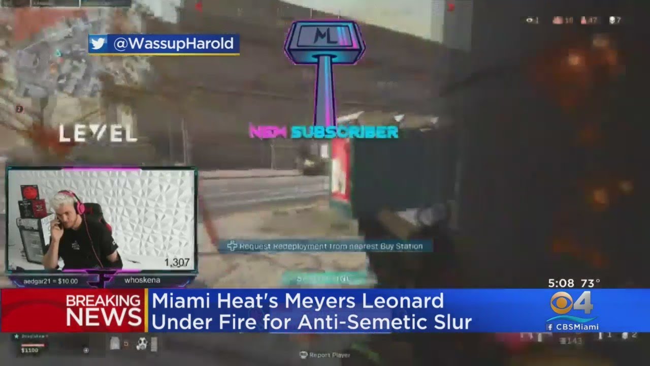 Miami Heat's Meyers Leonard uses anti-Semitic slur during video ...