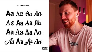 Aarne – AA LANGUAGE - РЕАКЦИЯ