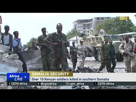Ten Kenya Defence Force soldiers killed, five injured in an IED attack in Somalia