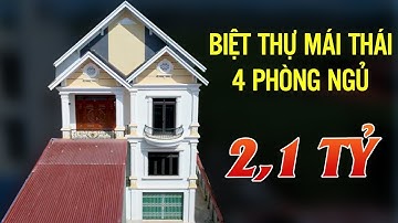 Diện Mạo Độc Đáo Của Mẫu Biệt Thự 2 Tầng Mái Thái Đẹp 2,1 Tỷ Tại Lục Ngạn, Bắc Giang | Kisato