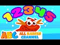 12345 Once I Caught A Fish Alive! | English Nursery Rhymes | HD Version