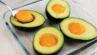 I have never had such delicious avocados! 2 Easy Avocado Egg Breakfast Recipes