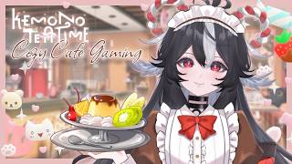 【Kemono Teatime】Cozy Evening Catgirl Cafe! ┊︎ Serving you the sleepiest stories and Tea.. ☕︎