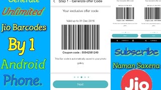 Generate Multiple Jio Barcodes in single Smartphone || With Proof || Complete guide || Hindi. screenshot 3