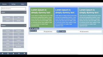 bootstrap builder drag drop - demo -1