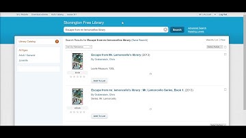 Requesting books using your library card.
