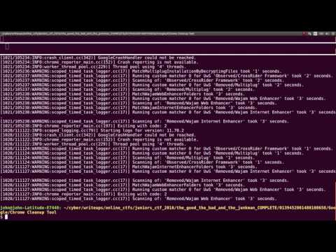 Juniors CTF 2016 :: The Good, The Bad and The Junkman