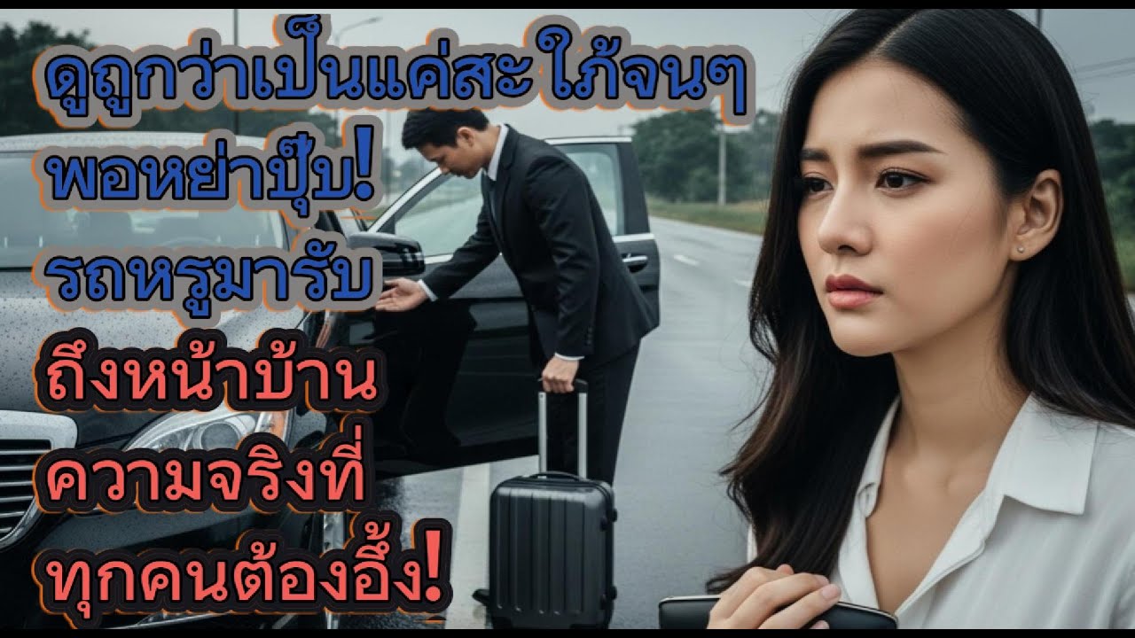 ดูถูกว่าเป็นแค่สะใภ้จนๆ พอหย่าปุ๊บ! รถหรูมารับ ถึงหน้าบ้าน ความจริงที่ทุกคนต้องอึ้ง!