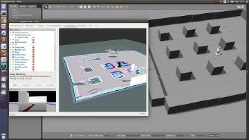 ADAM Social Robot Autonomous Navigation using ROS and Gazebo