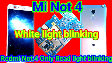 Mi Redmi note 4 Red light blinking problem 💯 solution !! Redmi Mi Note 4 dead problem 💯 solution)