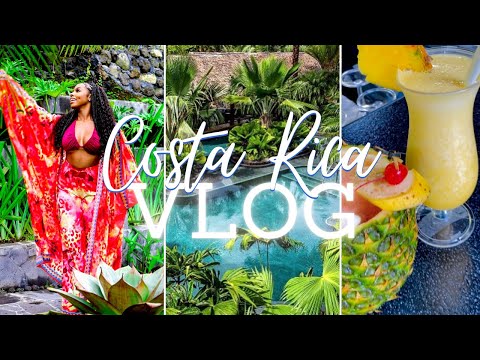 Tabacon Hot Springs, Arenal | Costa Rica Vlog Pt. 1 | Ktura Kay