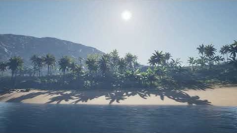 tropical island UE4