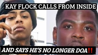 NYC DRILL RAPPER KAY FLOCK CALLS BACK FROM INSIDE & SAY HE NO LONGER A MEMBER OF DOA‼️? subscribe✅