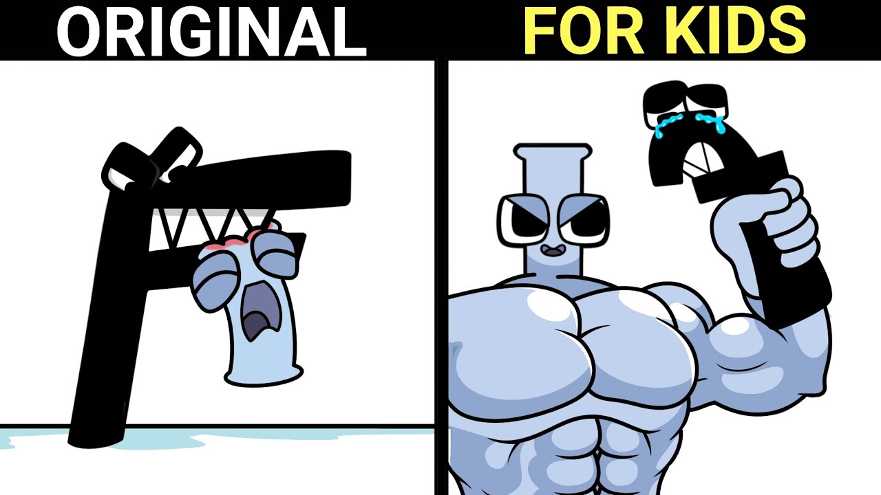 The BIG and STRONG Alphabet Lore i | Top Best Compilation (DRAWING)