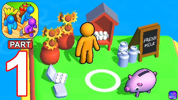 Farm Land - Farming Life Game - Gameplay Walkthrough Part 1 Tutorial (Android, iOS Gameplay)