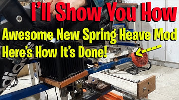 New Doctor ADHD Motion Simulator Platform Spring Heave Modification Teaser. This IS 3.5 DOF!