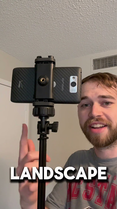 This $20 iPhone tripod is great!