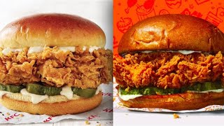 POPEYES VS KFC SANDWICH