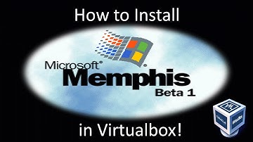 Windows Memphis Build 1351 - Installation in Virtualbox
