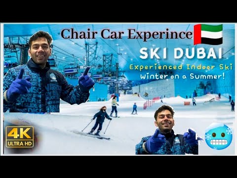 Ski Dubai ~ Chair Car  जिसमें बैठने पर आपका दिमाग चकरा जाएगा😱 #travel #dubai #skidubai