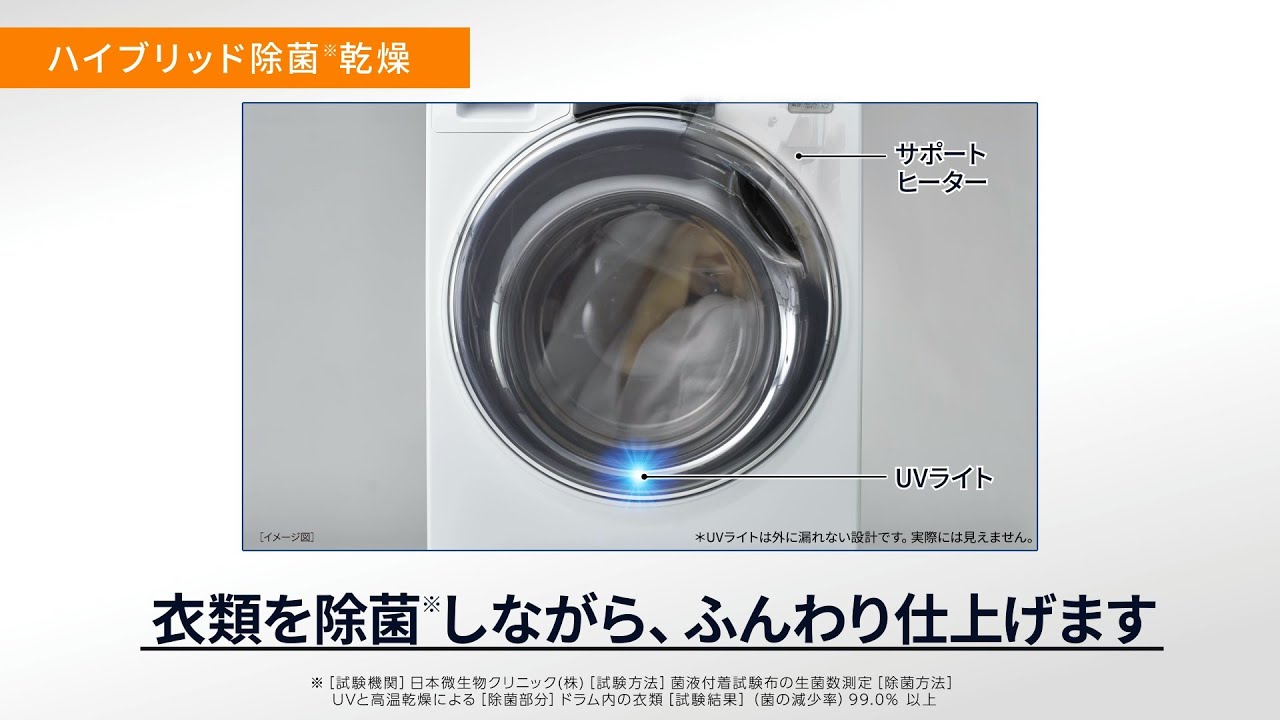 生活家電 洗濯機 【AQUAまっ直ぐドラム】ハイブリッド除菌乾燥 無排気乾燥 DX12N