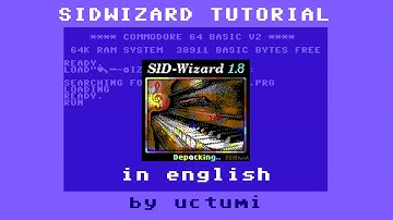 Commodore 64 SID composing with Sidwizard (english audio)