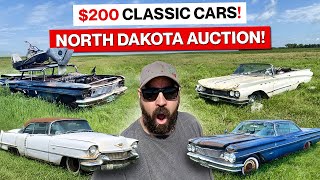Insanely Cheap Collector Cars SOLD at Auction!
