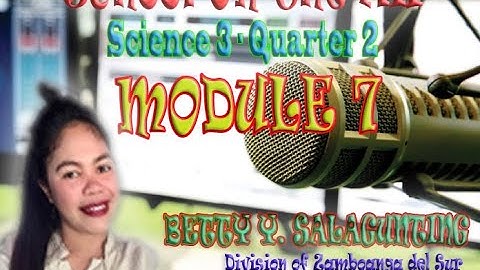 RADIO BASED INSTRUCTION SCIENCE 3 QUARTER 2 MODULE 7