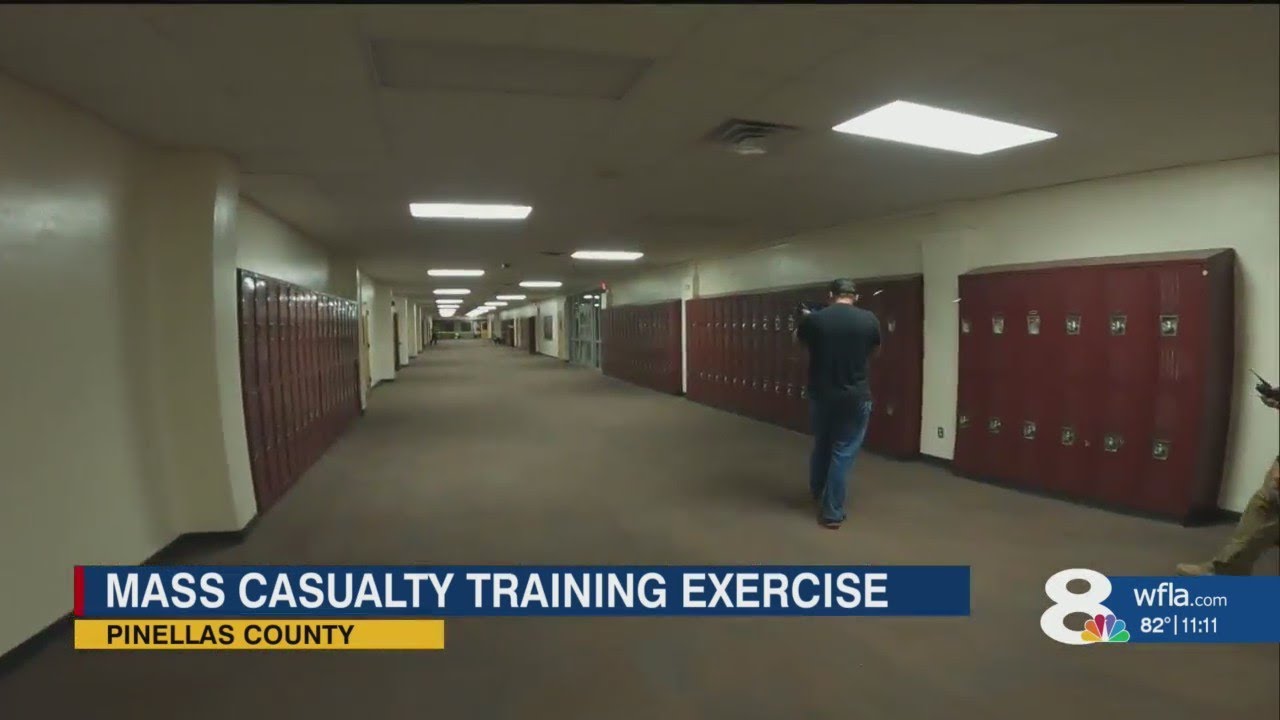 Pinellas first responders prepare for emergency with mass shooting training