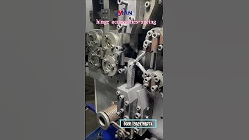 Hinge spring factory #manufacturing #Yanman