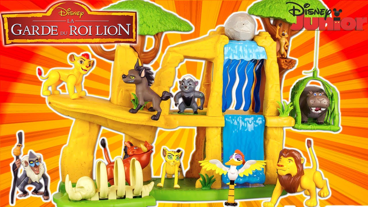 The Lion Guard Defend The Pride Lands Playset Disney Junior 10 Figures Toy  Preschool Review Juguetes - YouTube