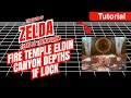 Fire Temple Eldin Canyon Depths 1F Lock Legend of Zelda: Tears of the Kingdom