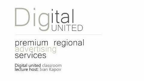 introduction to digital signage and Digital United Group