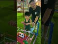 ekspresi Daddy dan leon bermain 🤭😅😂 #shorts #youtubeshorts #funnybaby
