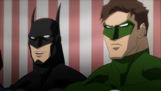 All Batman and Green Lantern funny moments in justice league war