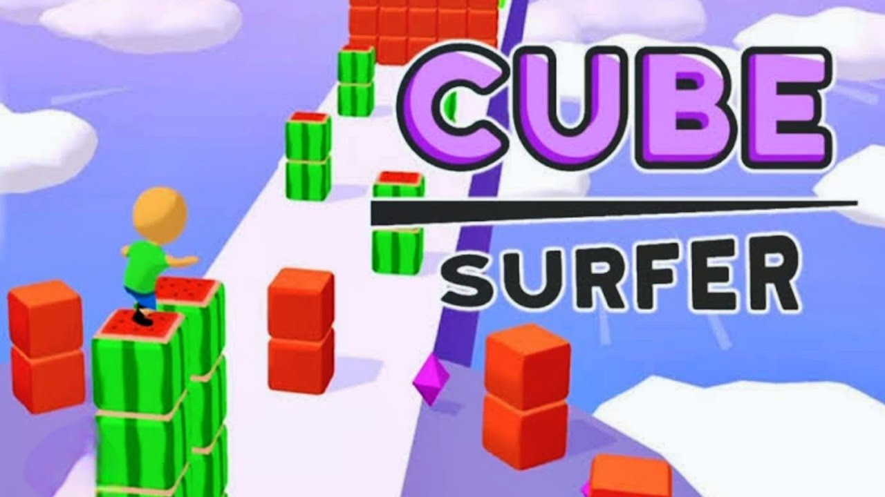 Game For Tyagi Live - Cube Surfer || Gameplay 