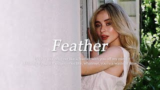 ˚₊❤️ 추억할 가치도 없는 전남친을 회상하며 | Sabrina Carpenter - Feather [가사/해석/자막/lyrics] by 기몽초 207,433 views 6 months ago 3 minutes, 9 seconds