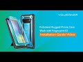 Installation guide for youmaker rugged kickstand case touch id supported version