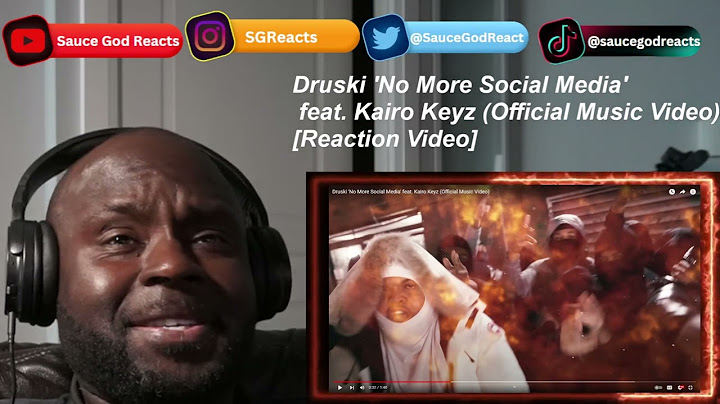 Druski 'No More Social Media' feat. Kairo Keyz (Official Music Video)| REACTION