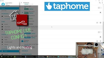 Taphome Live Config - Switches, thermostats, Modbus