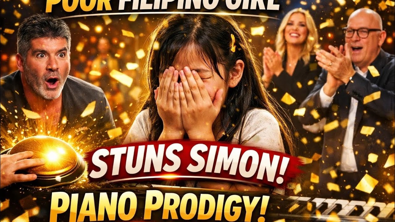 Poor Filipino Girl SHOCKS Simon Cowell With Piano Talent | Golden Buzzer...