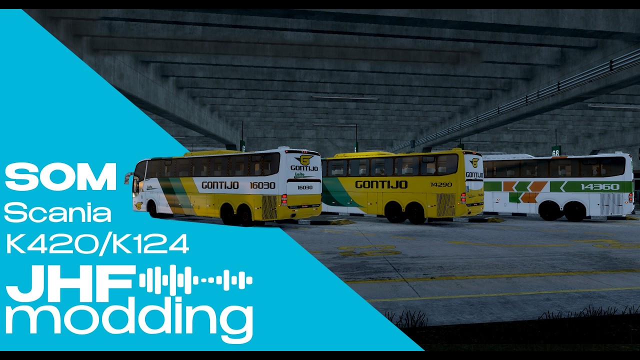 Demonstrativo Som Scania k124IB e K420 by JHF Modding-Paradiso G6 1200 Scania- Norman Mods Store