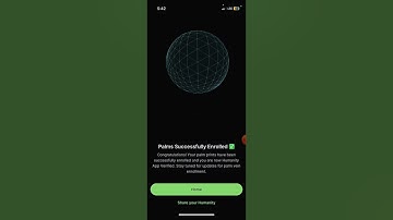 Humanity Protocol palm scanning verification || Full guide on how to successfully enroll your palm