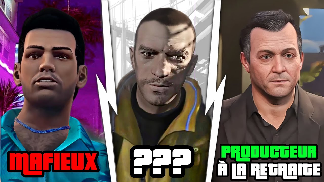 QUE S’EST-IL PASSÉ AVEC CHAQUE PROTAGONISTE DE GTA APRÈS LA FIN DE LEURS JEUX ?