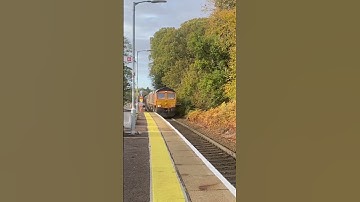 66772 and 66735 head for Norwich on RHTT duties
